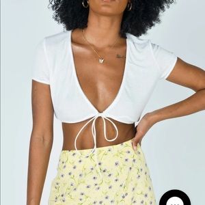 Princess Polly Torie Top White